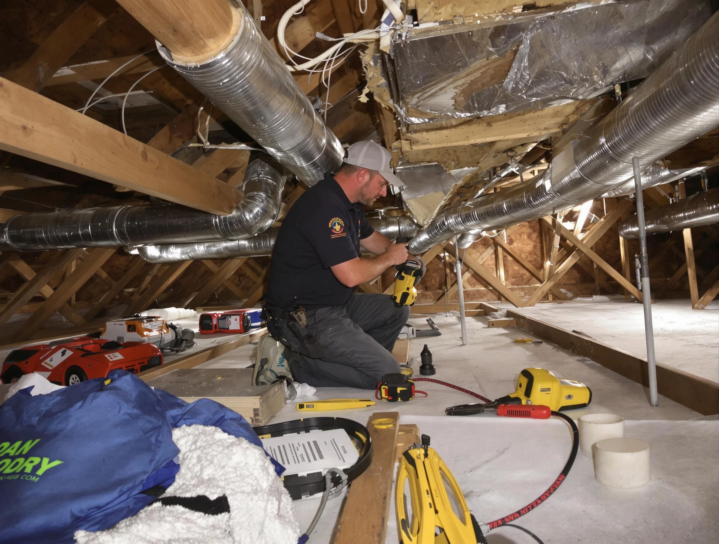 Professional air duct repair by Payson Air Duct Cleaning in Payson