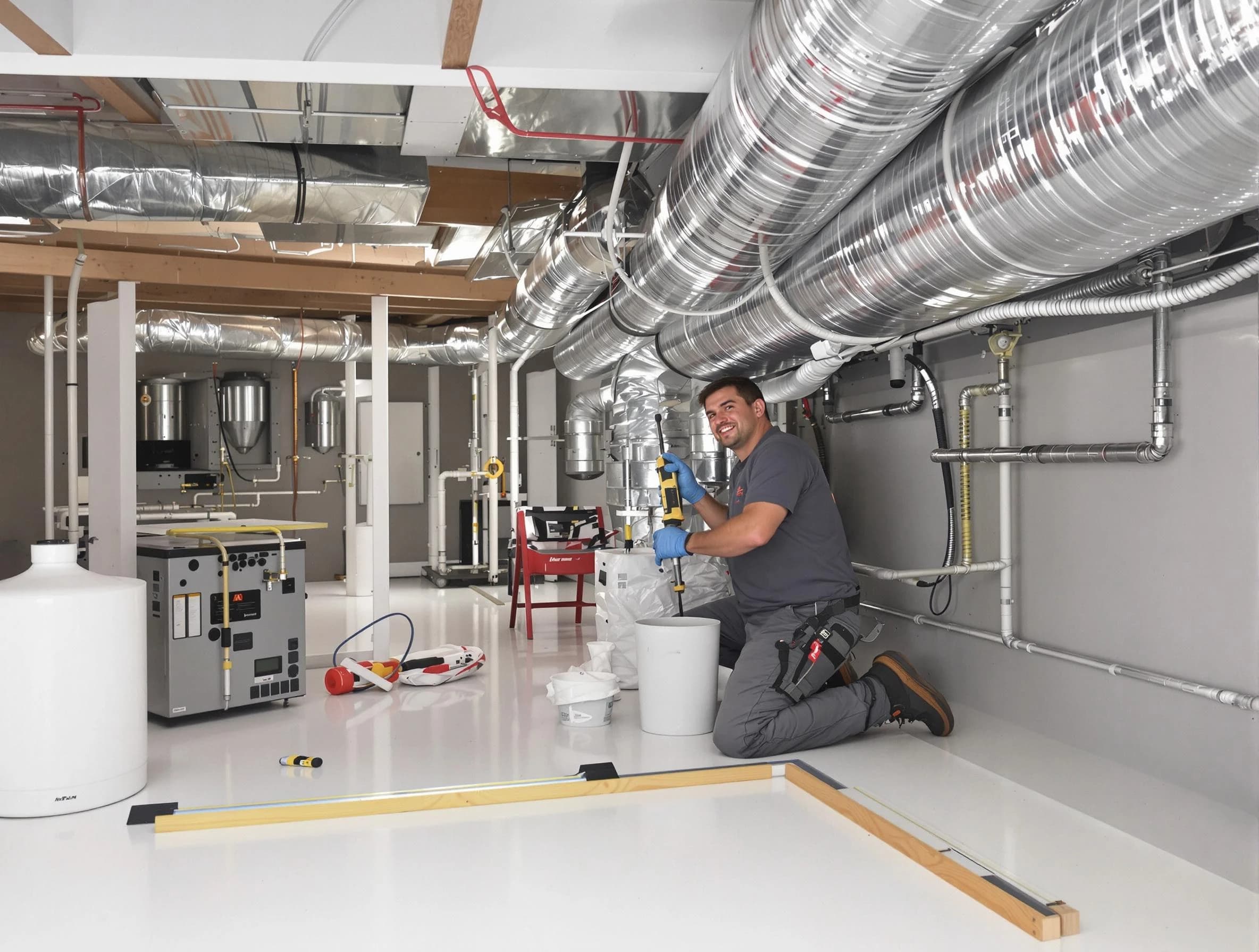 Professional duct sealing service by Payson Air Duct Cleaning in Payson