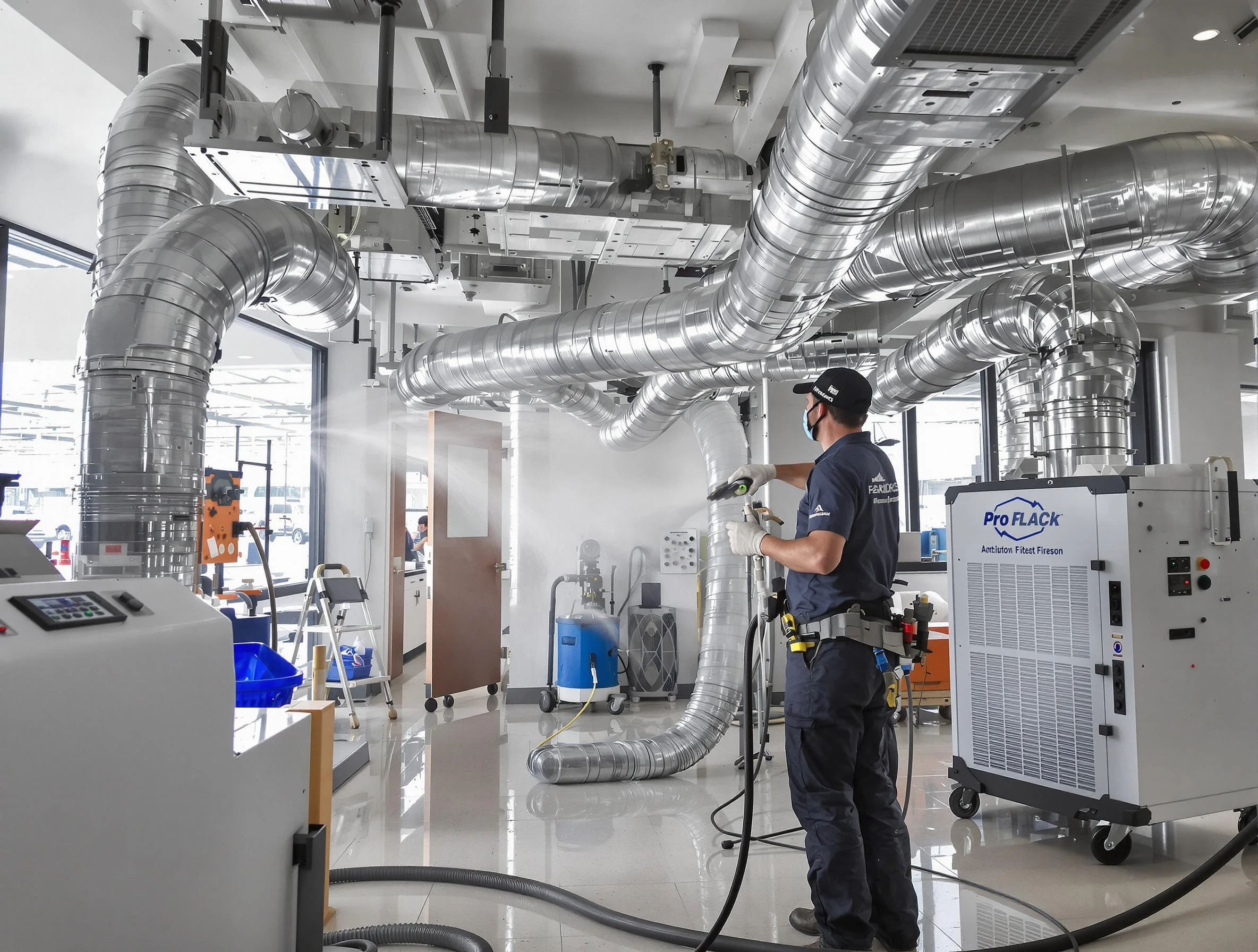 Negative Pressure Air Duct Cleaning in Payson